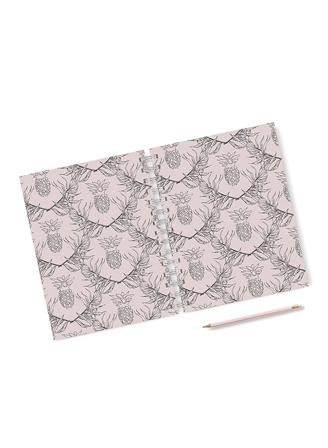 A4 Linear Style Notebook Multicolour