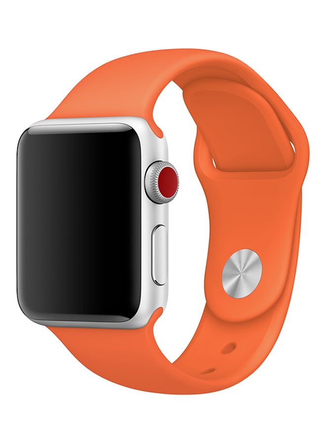 Umiwin - Replacement Band For Apple Watch Series 4 42/44 mm Orange - Image 1