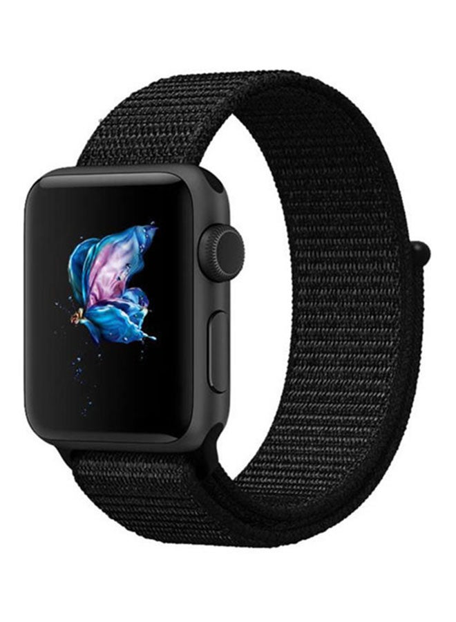 Umiwin Replacement Band For Apple Watch Series 4 Dark Black 