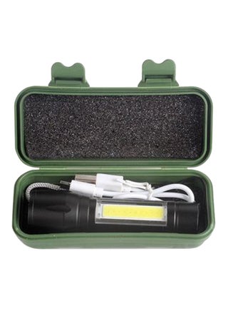 مصباح يدوي COB LED وامض متعدد الاستخدامات قابل للشحن بمنفذ USB 0.05كيلوجرام - view 4