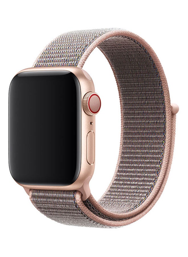 Umiwin - Replacement Loop Band for Apple iWatch Series 4 44 mm Light Pink - Image 1