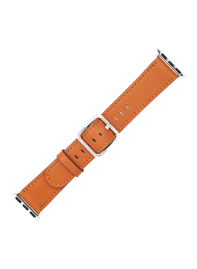 Umiwin Replacement Band For Apple Watch 42 mm Brown  - Image 2
