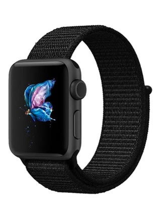 Replacement Band For Apple iWatch Series 4 44 mm Dark Black - v1550142664/N20908345A_1