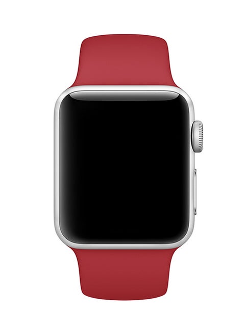 Replacement Band For Apple Watch Series 4 42/44 mm Wine Red