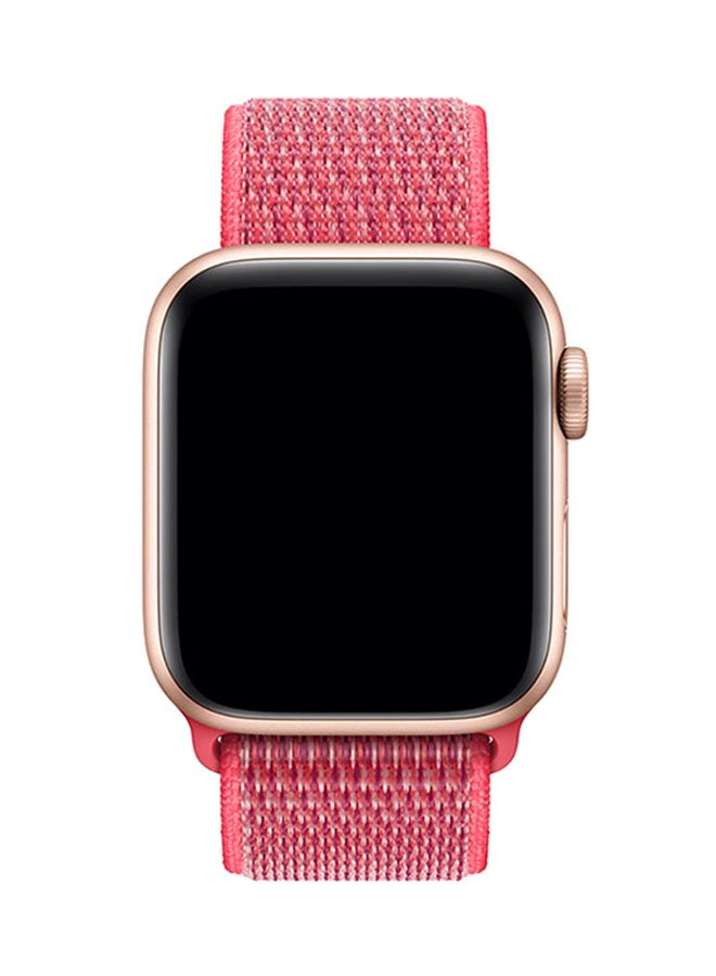 Umiwin Replacement Loop Band for Apple iWatch Series 4 44 mm Red/Pink  - Image 1