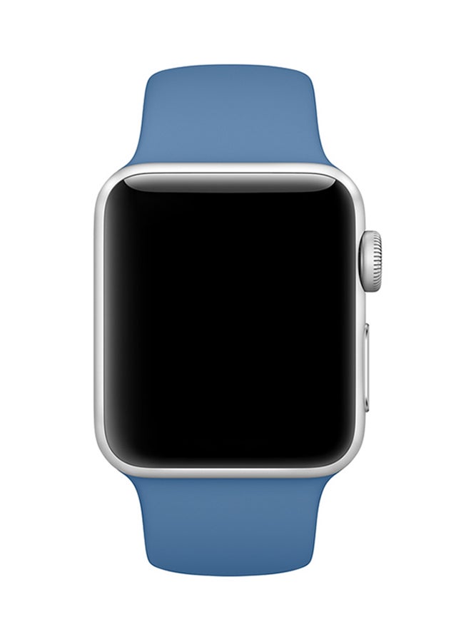 Umiwin - Replacement Band For Apple Watch Series 4 42/44 mm Denim Blue - Image 1