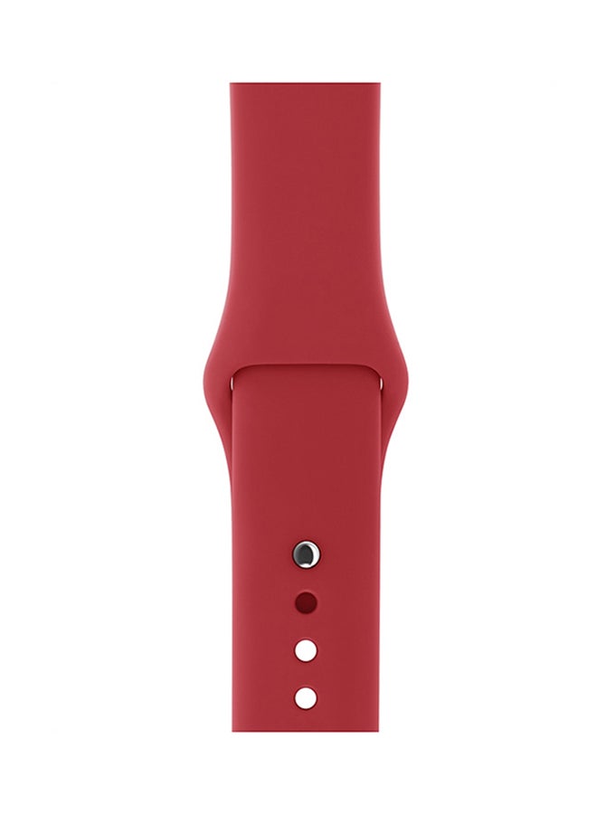 Replacement Band For Apple Watch Series 4 42/44 mm Wine Red