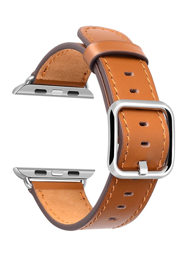 Umiwin Replacement Band For Apple Watch 42 mm Brown  - Image 1