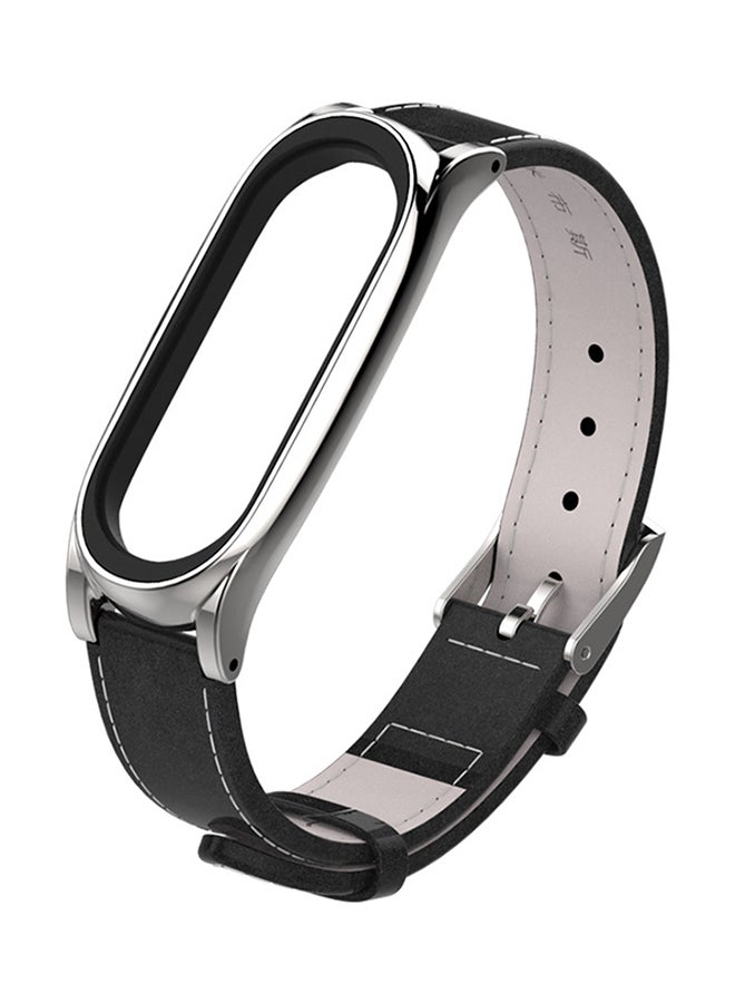 Umiwin Replacement Band For Xiaomi Mi Band 3 Black/Silver 