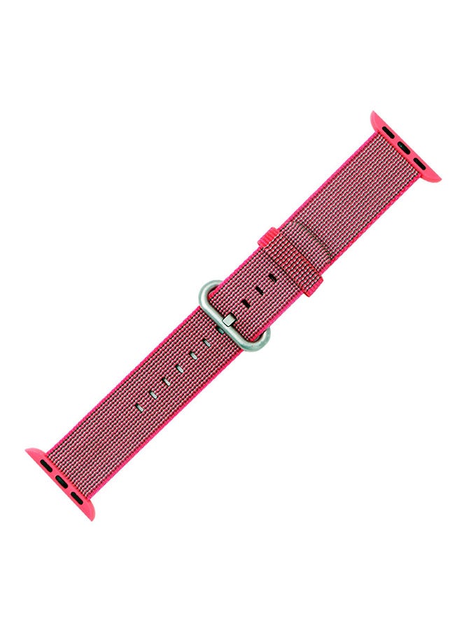Umiwin Nylon Loop Band For Apple iWatch Series 4 44 mm Pink  - Image 3