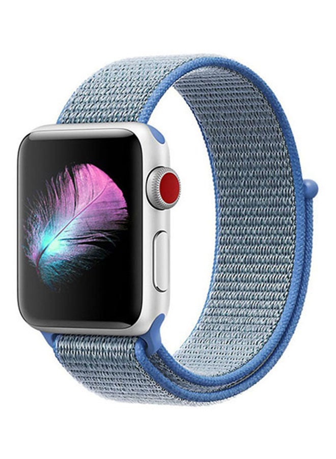 Umiwin Replacement Band For Apple Watch Series 4 44 mm Sea Blue  - Image 2