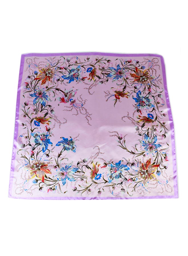 شاربدو وشاح مطبوع بنقشة الزهور - Image 2