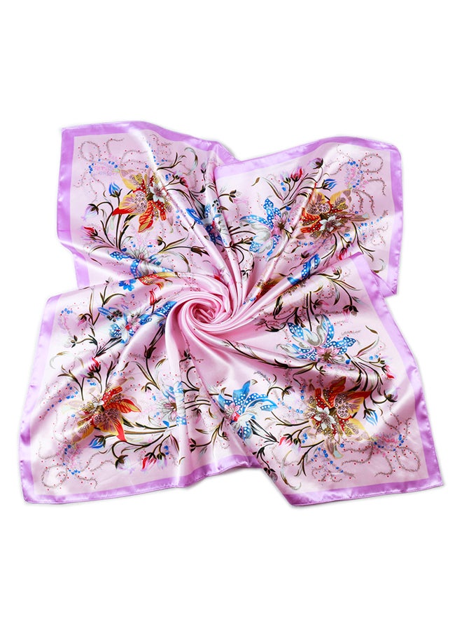 شاربدو وشاح مطبوع بنقشة الزهور - Image 3