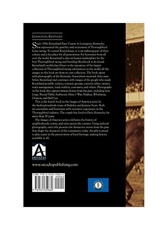 Keeneland Race Course: Images Of America hardcover english - 12 Mar 2012  - Image 2