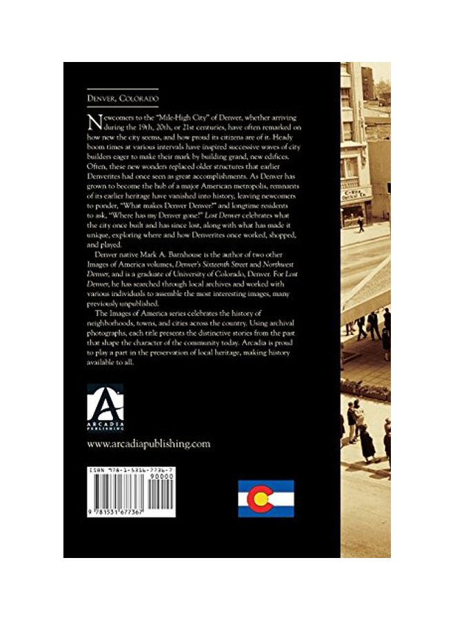 Lost Denver: Images Of America hardcover english - 10 Aug 2015  - Image 2