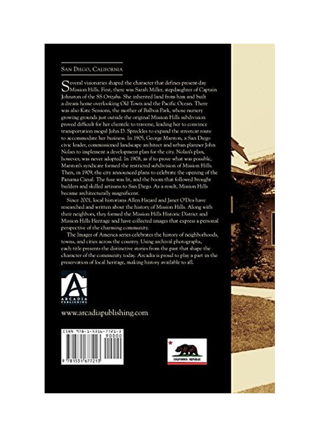 Mission Hills: Images Of America hardcover english - 02 Mar 2015  - Image 3
