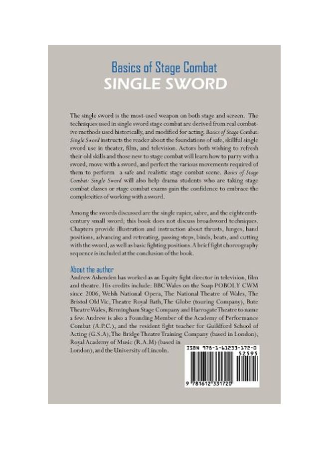 Basics Of Stage Combat: Single Sword paperback english - 20 Oct 2012  - Image 2