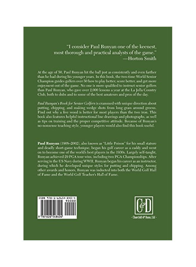 Paul Runyans Book For Senior Golfers paperback english - 10 Dec 2014  - Image 2