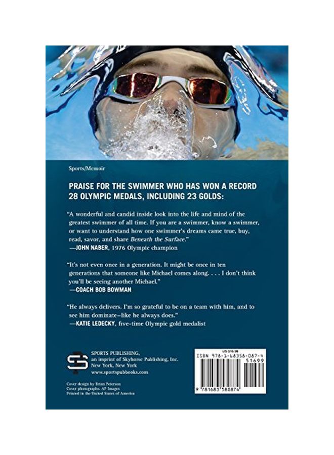 null - Beneath The Surface: My Story Paperback English by Phelps, Michael - 04 Oct 2016 - Image 1