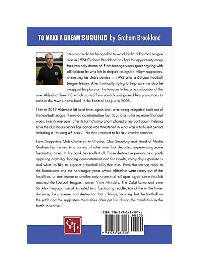 To Make A Dream Survive paperback english - 18 Apr 2015  - Image 2