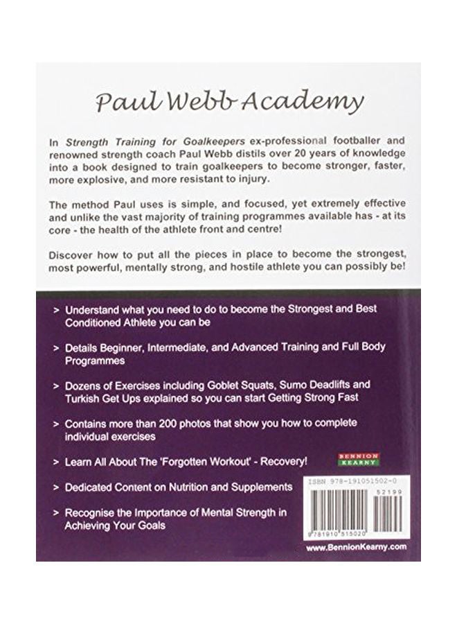 Strength Training For Goalkeepers paperback english - 24 Nov 2014  - Image 2