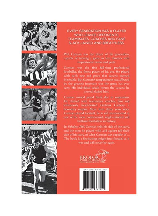 Fabulous Phil: The Phil Carman Story Paperback English by Matt Watson - 1 Jun 2017  - Image 2