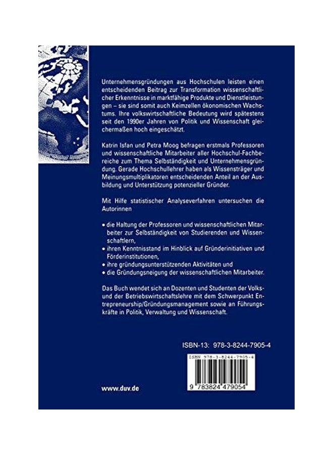 Deutsche Hochschulen Als Grundungsinkubatoren paperback german - 30 Jul 2003  - Image 2