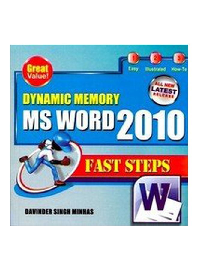 null - Dynamic Memory: MS Word 2010 Paperback English by Davinder Singh Minhas - 1-Jun-11 - Image 1