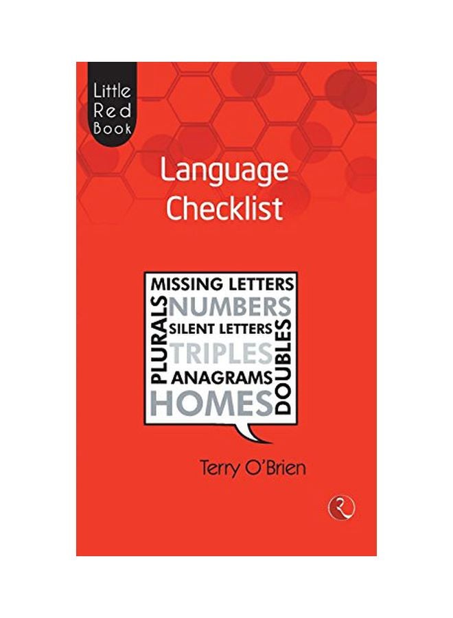 Language Checklist: Little Red Book paperback english - 30-Jan-13 - Image 1
