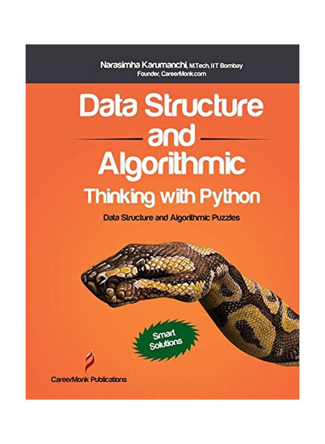null - Data Structure And Algorithmic Thinking With Python Paperback English by Narasimha Karumanchi - 29-Jan-15 - Image 1