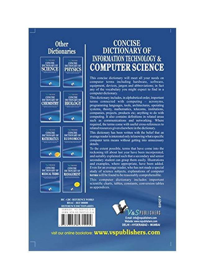 Concise Dictionary Of Information Technology And Computer Science paperback english - 2-Apr-14  - Image 2