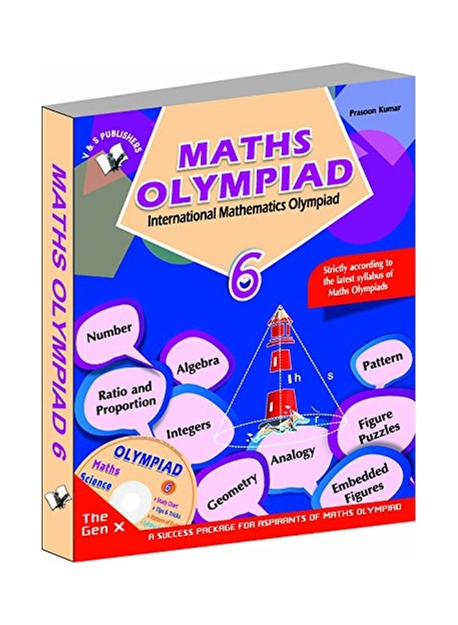 International Maths Olympiad - Class 6 With CD paperback english - 20-Apr-16  - Image 1