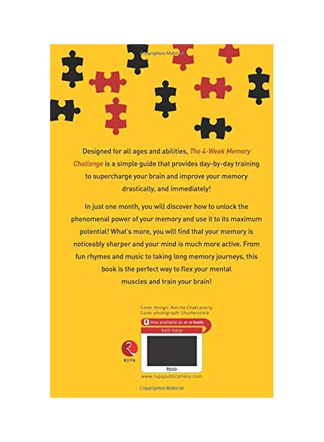 null - The 4-Week Memory Challenge paperback english - 20-May-18 - Image 1