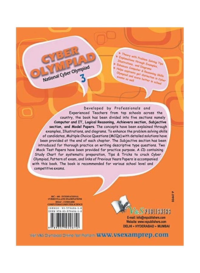 National Cyber Olympiad - Class 3 With CD paperback english - 20-Apr-16  - Image 2