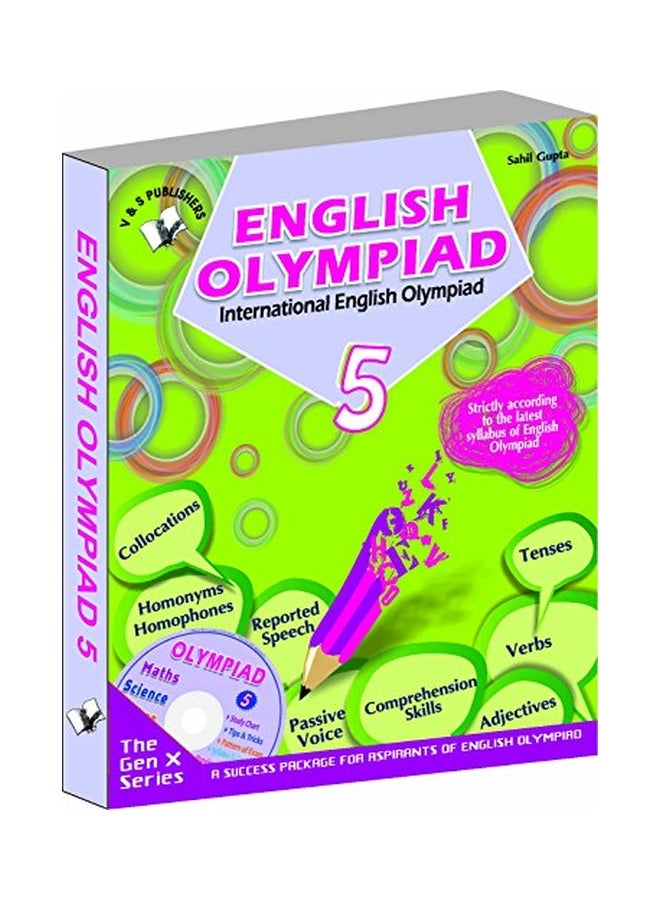 International English Olympiad - Class 5 With CD paperback english - 20-Apr-16  - Image 1