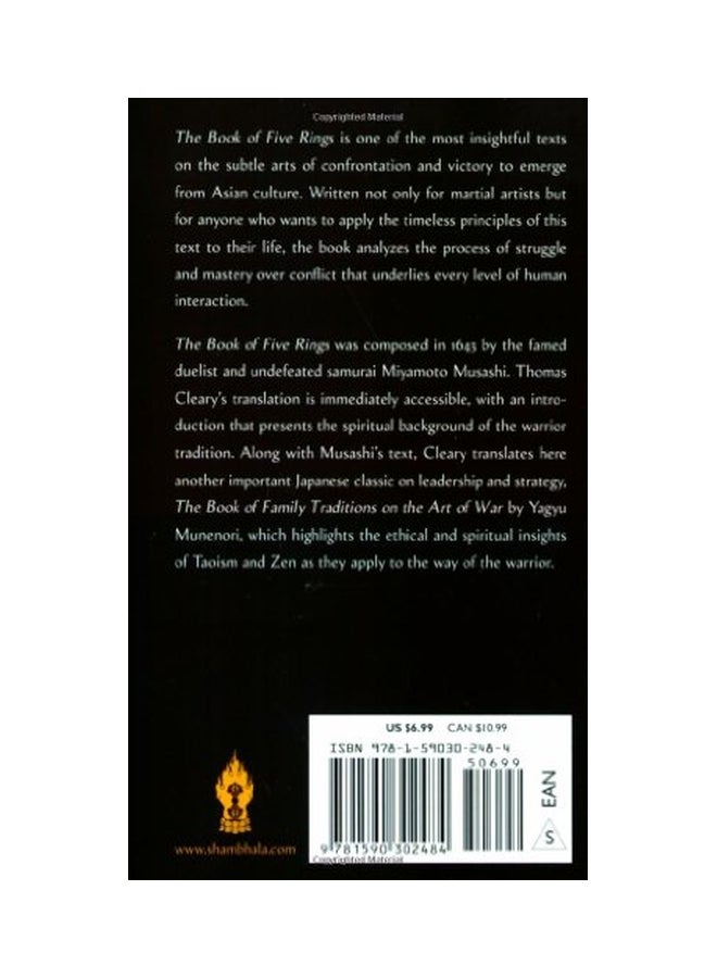 The Book Of Five Rings: A Classic Text On The Japanese Way Of The Sword Paperback English by Miyamoto Musashi - 11-Jan-05  - Image 2