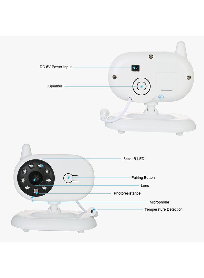 Generic - Baby Monitor Security Camera With 3.5-Inch TFT LCD - Image 1