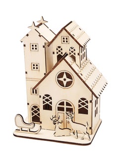 Wooden House With LED