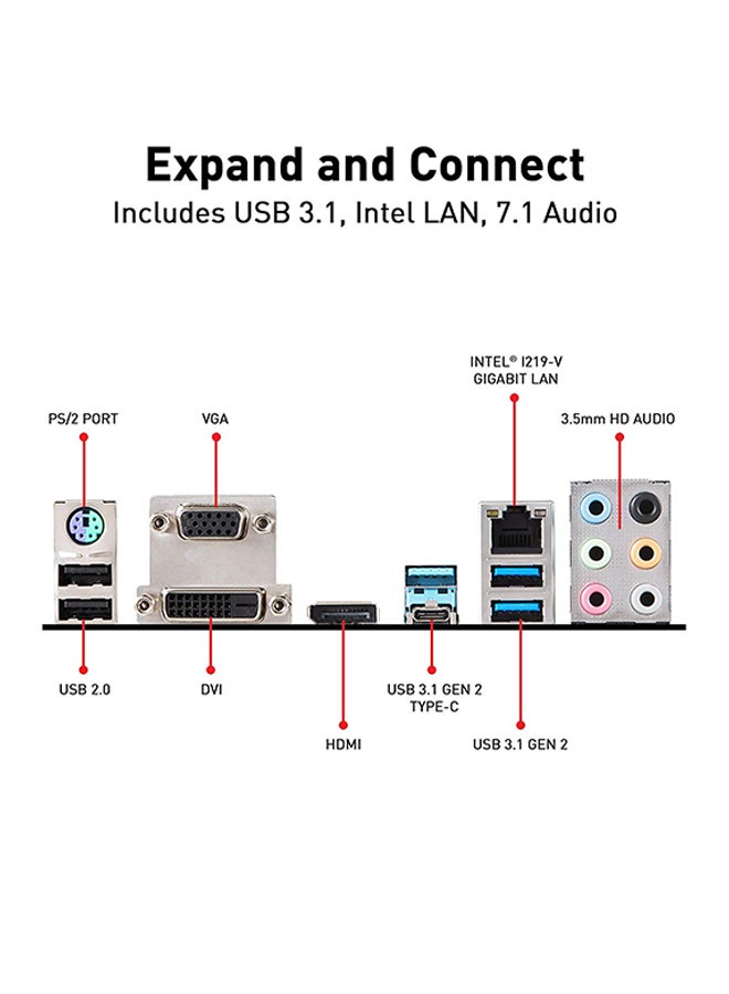 MSI - Z390-A PRO Motherboard For Laptop Multicolour - Image 1