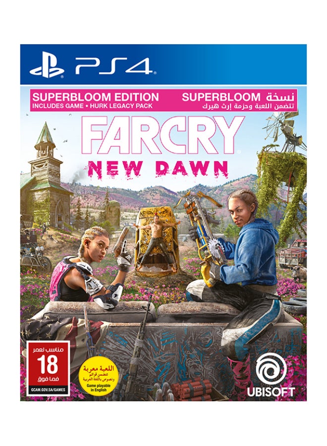 أوبيسوفت لعبة " Far Cry: New Dawn: Super Bloom Edition" - بلاي ستيشن 4 (PS4) - Image 1