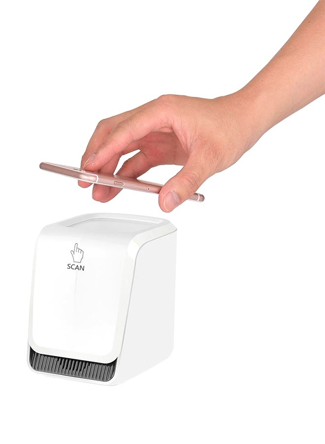 Generic Handsfree Wired QR Barcode Scanner White  - Image 4