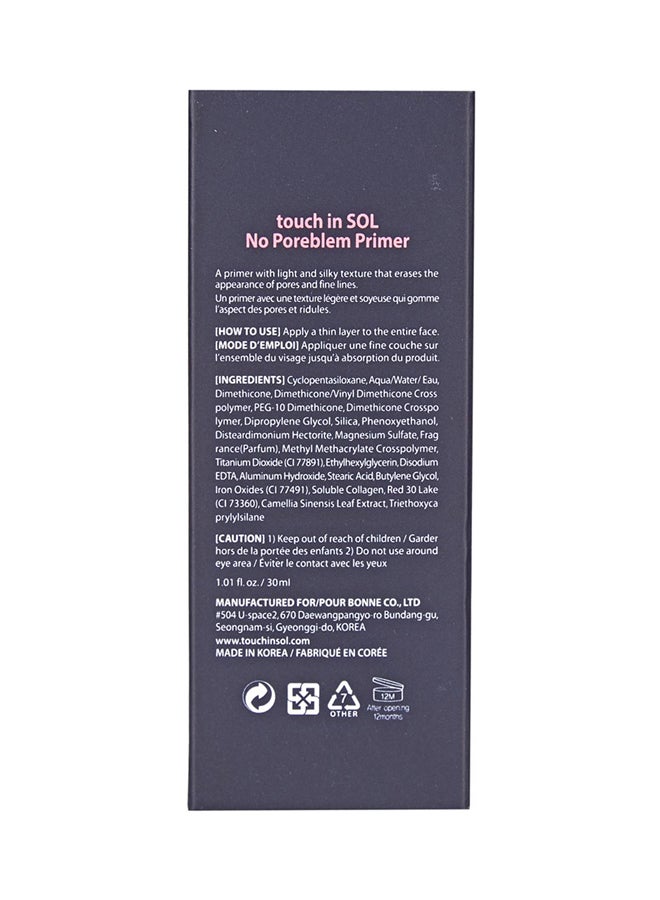 Touch in Sol - No Pore Blem Primer Beige - Image 1