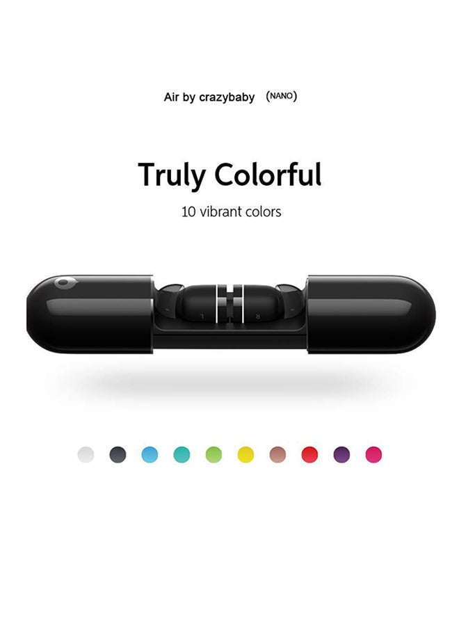 CRAZYBABY - Air Bluetooth Wireless Earbuds Headphones With Charging Case, Compatible With iPhone And Android Models Black - Image 1