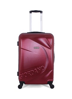 GIORDANO Hardside 3 Piece Luggage Trolley Set Burgundy  - Image 2
