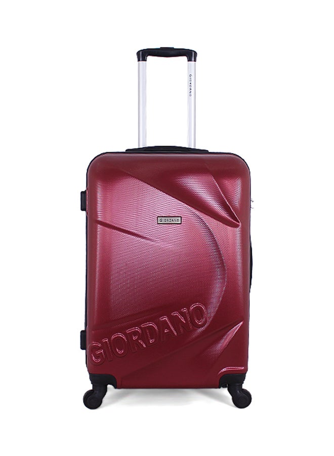 GIORDANO Hardside 3 Piece Luggage Trolley Set Burgundy  - Image 2