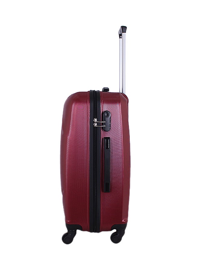 GIORDANO Hardside 3 Piece Luggage Trolley Set Burgundy  - Image 3