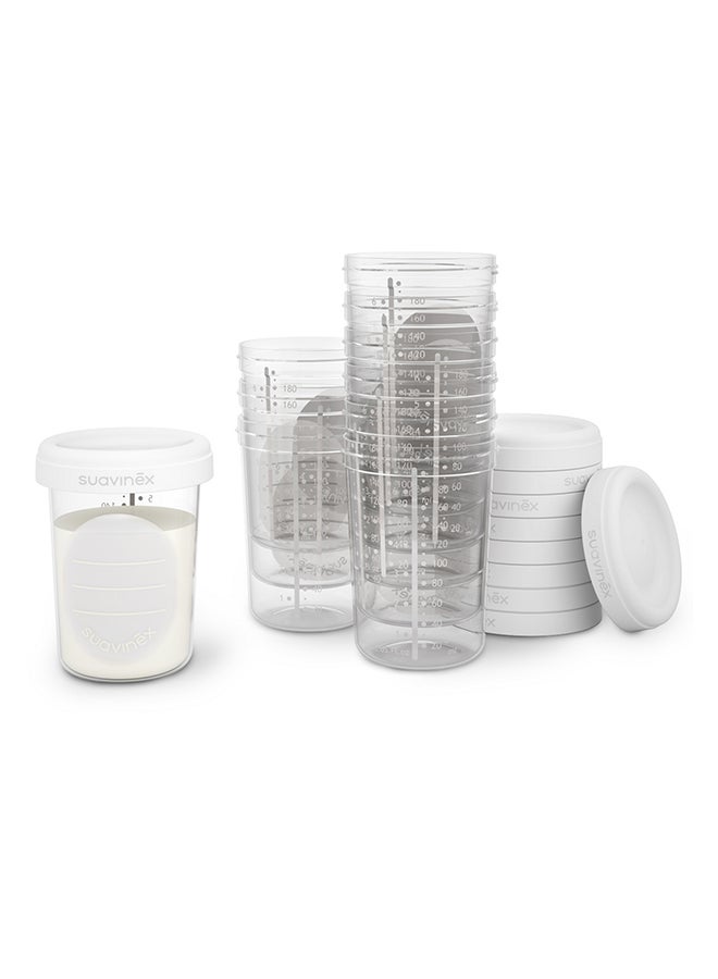Milk Storage Container 10 Units