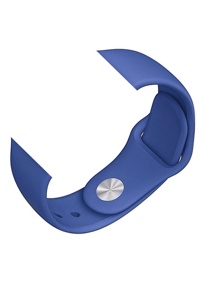 كول بيبي سوار سيليكون بديل لساعة أبل مقاس 38مم 40مم 42مم 44مم أزرق - Image 2