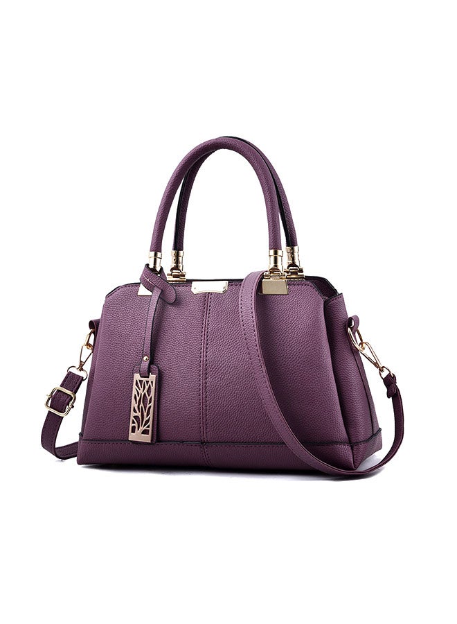 Designer Shoulder Bag Deep Purple