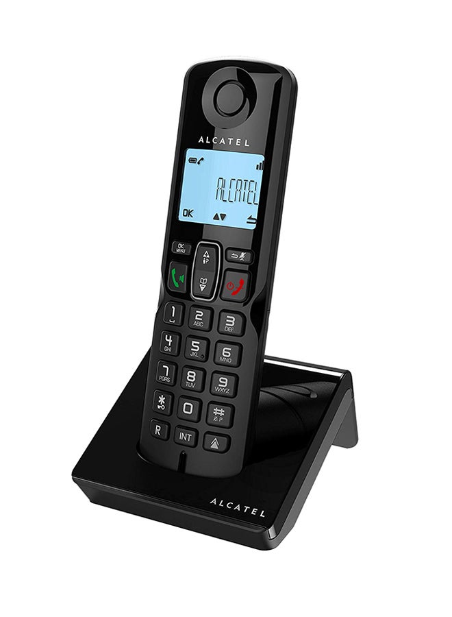 Alcatel Hands Free Cordless Phone Black  - Image 2